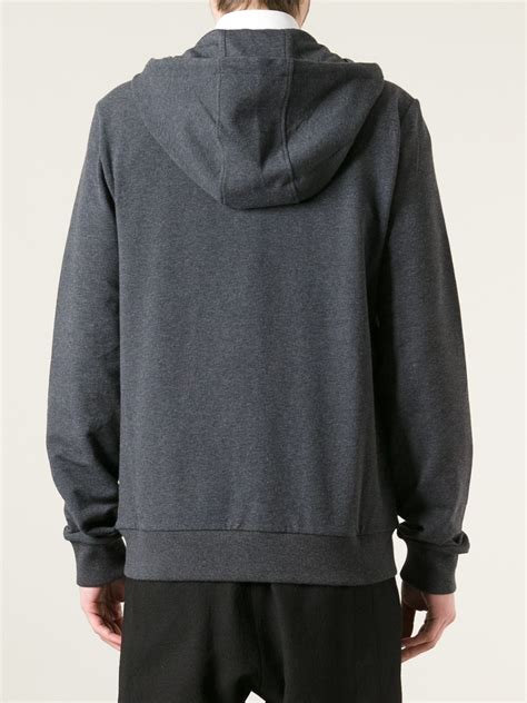 gucci hoodie mens grey|Gucci Sweats for Men .